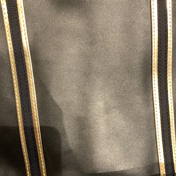 GIVENCHY Parfume Bag Black Gold Faux Leather Tote - Picture 13 of 13